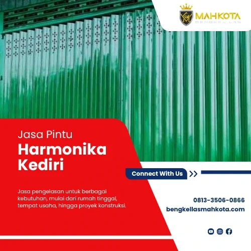 Jasa pintu harmonika kediri