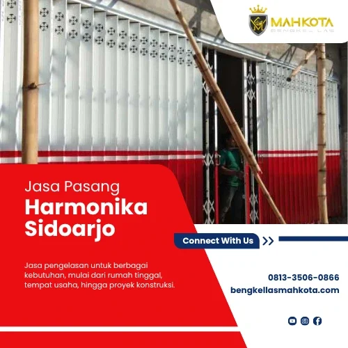 jasa pasang pintu harmonika sidoarjo
