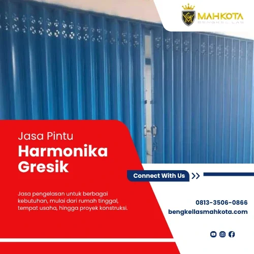 jasa pintu harmonika gresik