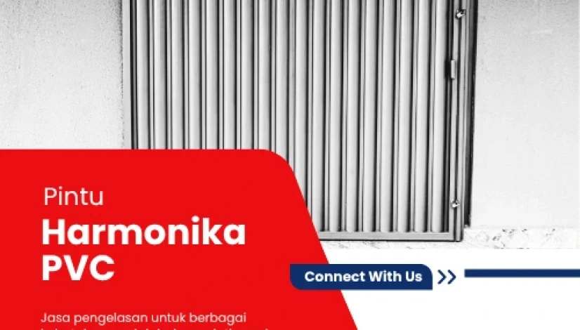 pintu harmonika pvc