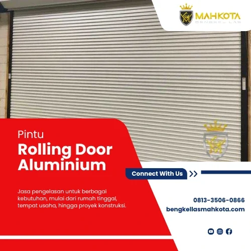 pintu rolling door aluminium​