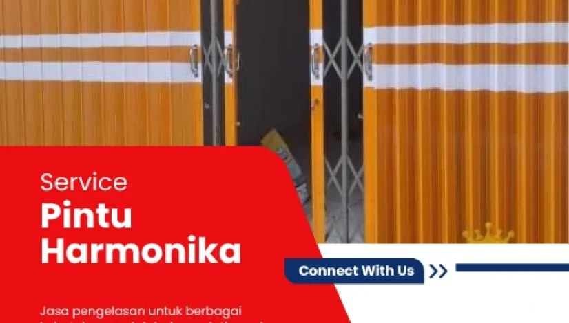 service pintu harmonika