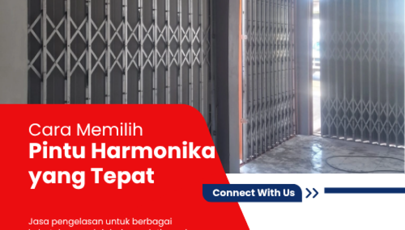 Cara Memilih Pintu Harmonika yang Tepat