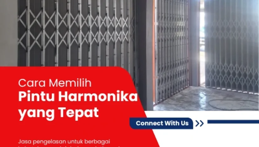 Cara Memilih Pintu Harmonika yang Tepat