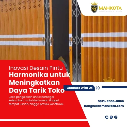 Inovasi Desain Pintu Harmonika untuk Meningkatkan Daya Tarik Toko