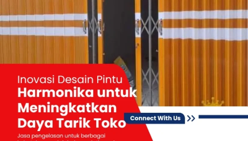 Inovasi Desain Pintu Harmonika untuk Meningkatkan Daya Tarik Toko