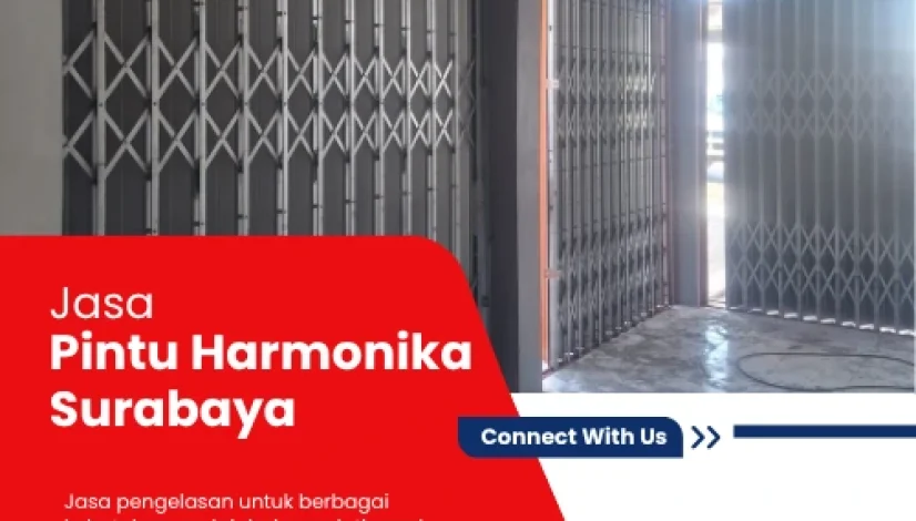 Jasa Pintu Harmonika Surabaya