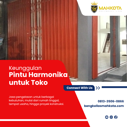 Keunggulan Pintu Harmonika untuk Toko