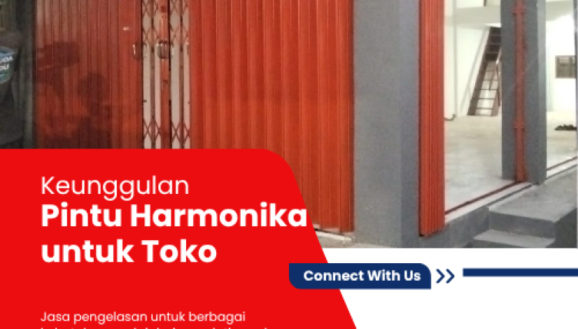 Keunggulan Pintu Harmonika untuk Toko