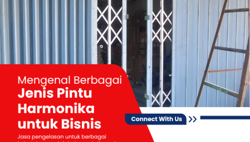 Mengenal Berbagai Jenis Pintu Harmonika untuk Bisnis