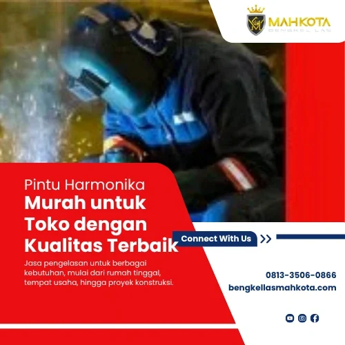 Pintu Harmonika Murah untuk Toko dengan Kualitas Terbaik