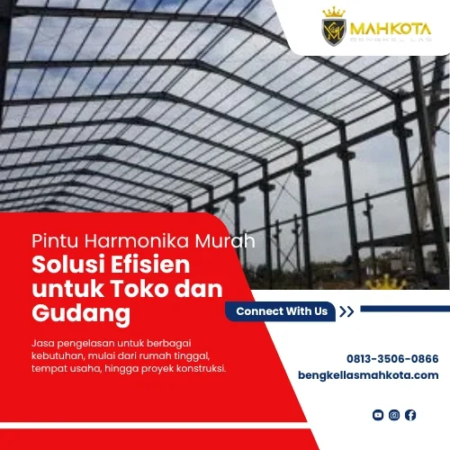 Pintu Harmonika Murah Solusi Efisien untuk Toko dan Gudang