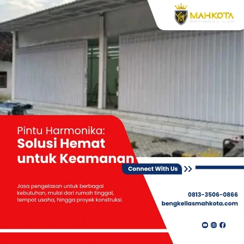 Pintu Harmonika Solusi Hemat untuk Keamanan