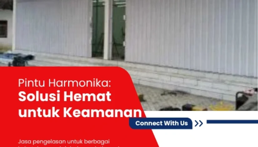 Pintu Harmonika Solusi Hemat untuk Keamanan