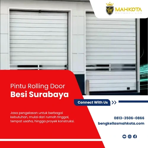 Pintu Rolling Door Besi Surabaya