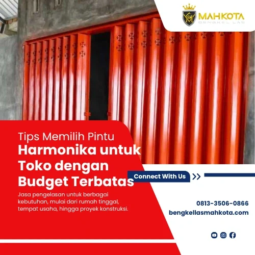 Tips Memilih Pintu Harmonika untuk Toko dengan Budget Terbatas