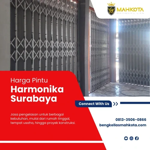 harga pintu harmonika surabaya