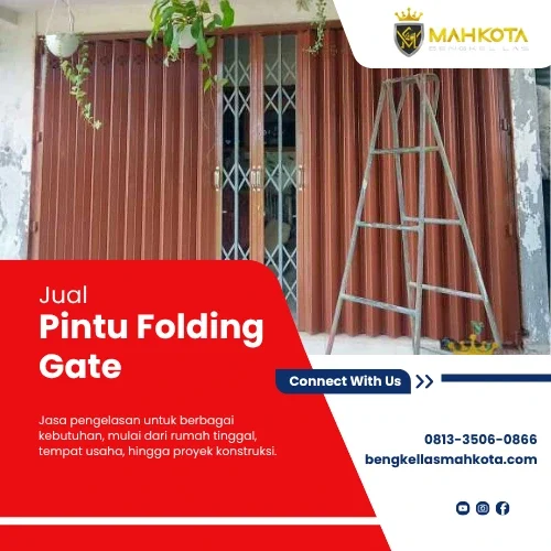 jual pintu folding gate