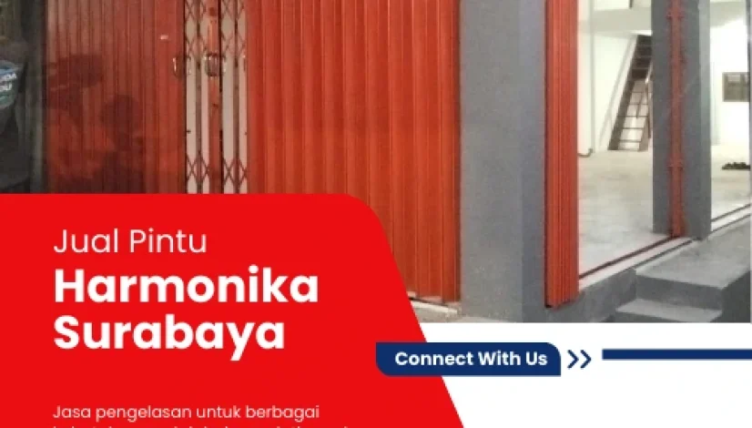 jual pintu harmonika surabaya
