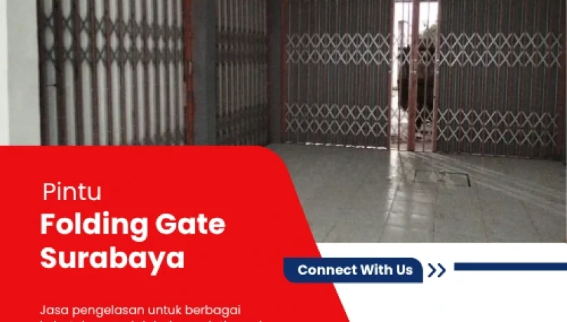 pintu folding gate surabaya