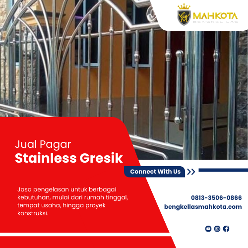 Jual Pagar Stainless Gresik