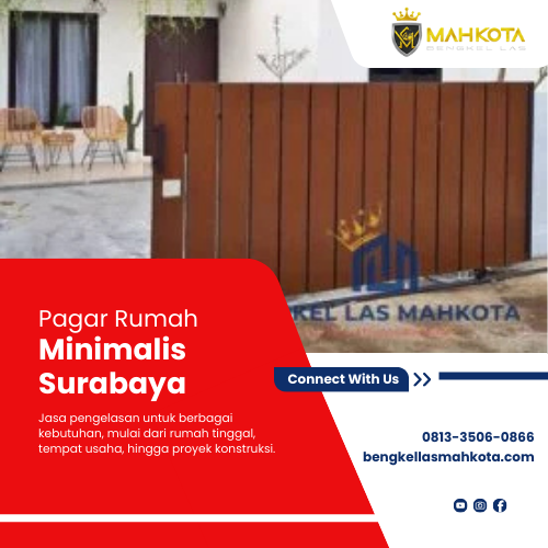 Pagar Rumah Minimalis Surabaya