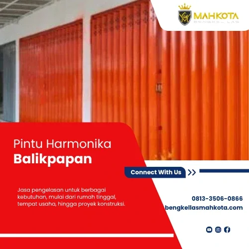 Pintu Harmonika Balikpapan