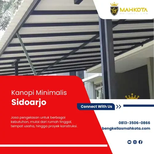 kanopi minimalis sidoarjo