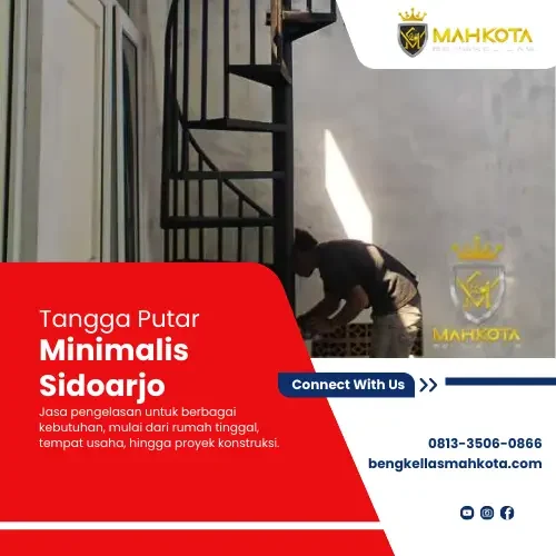 tangga putar minimalis sidoarjo