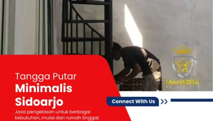 tangga putar minimalis sidoarjo