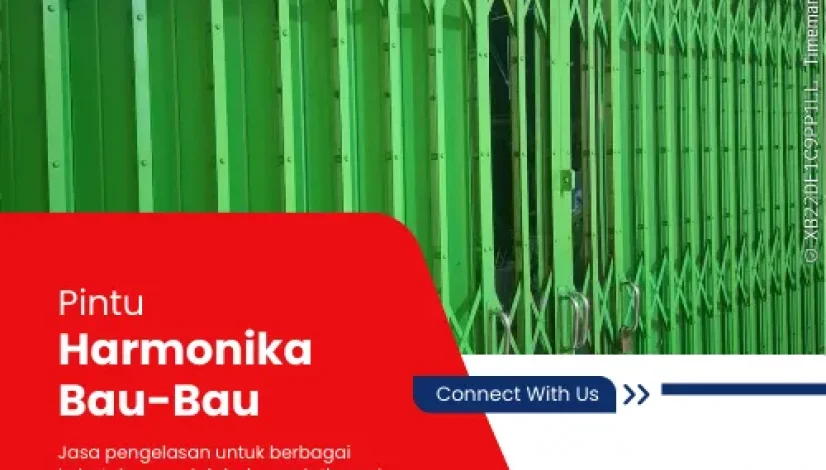 Pintu Harmonika Bau-Bau