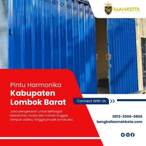 Pintu Harmonika Kabupaten Lombok Barat