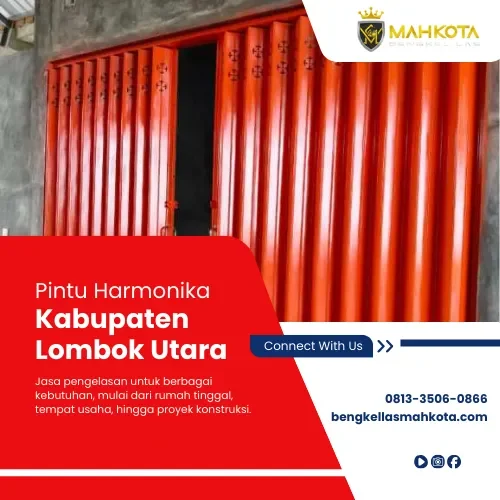 Pintu Harmonika Kabupaten Lombok Utara