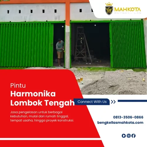 Pintu Harmonika Lombok Tengah