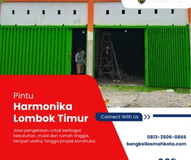 Pintu Harmonika Lombok Timur