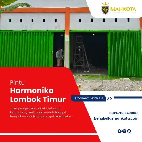 Pintu Harmonika Lombok Timur