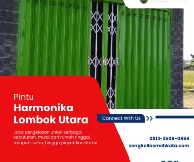 Pintu Harmonika Lombok Utara