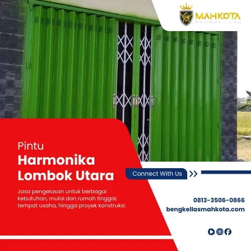 Pintu Harmonika Lombok Utara