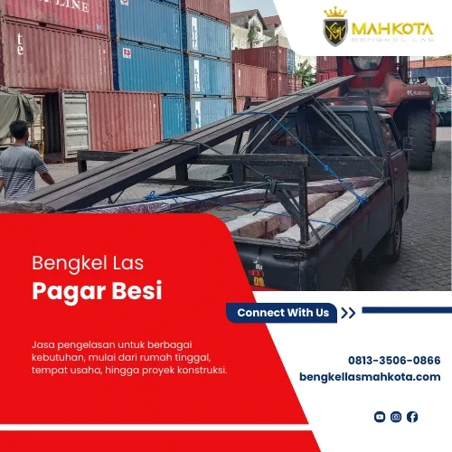 bengkel las pagar besi
