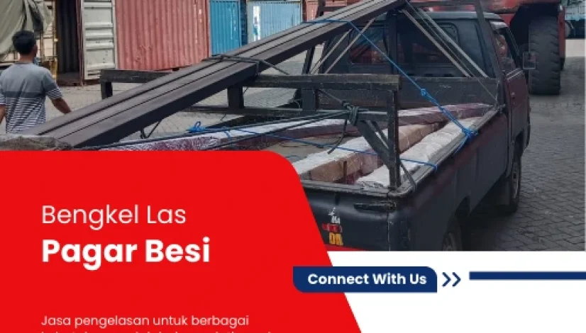 bengkel las pagar besi