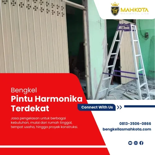 bengkel pintu harmonika terdekat