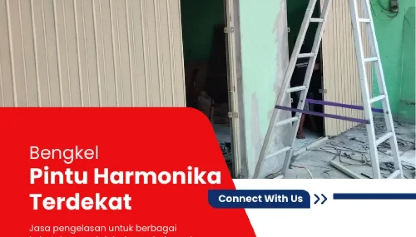 bengkel pintu harmonika terdekat