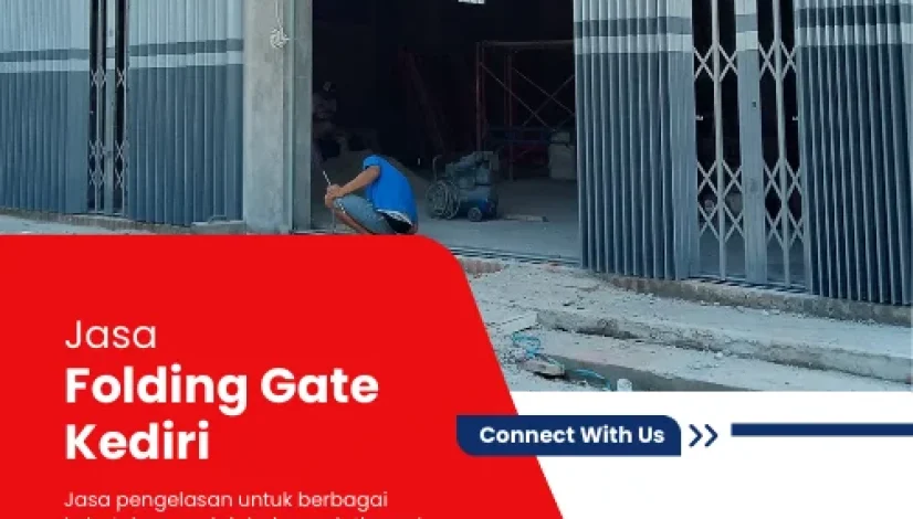 jasa folding gate kediri