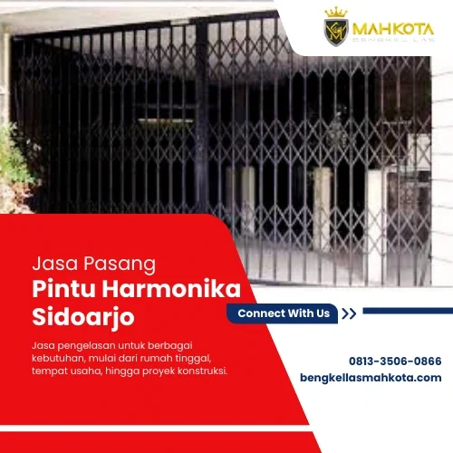 Jasa Pasang Pintu Harmonika Sidoarjo