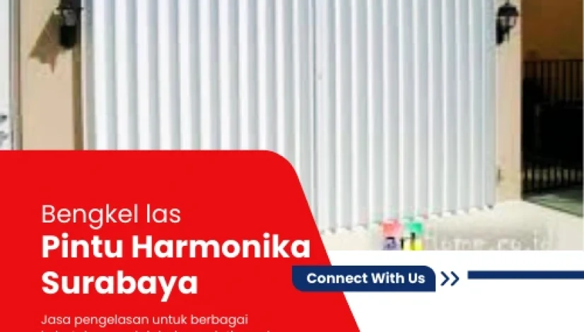 Bengkel las Pintu Harmonika Surabaya