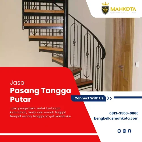 jasa pasang tangga putar