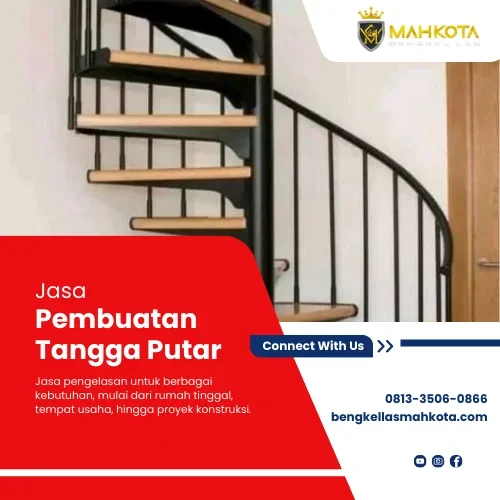 jasa pembuatan tangga putar