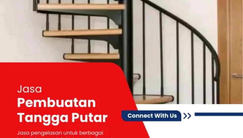 jasa pembuatan tangga putar