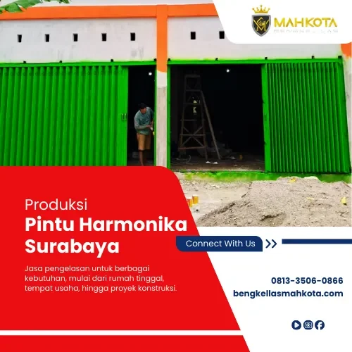 Produksi Pintu Harmonika Surabaya