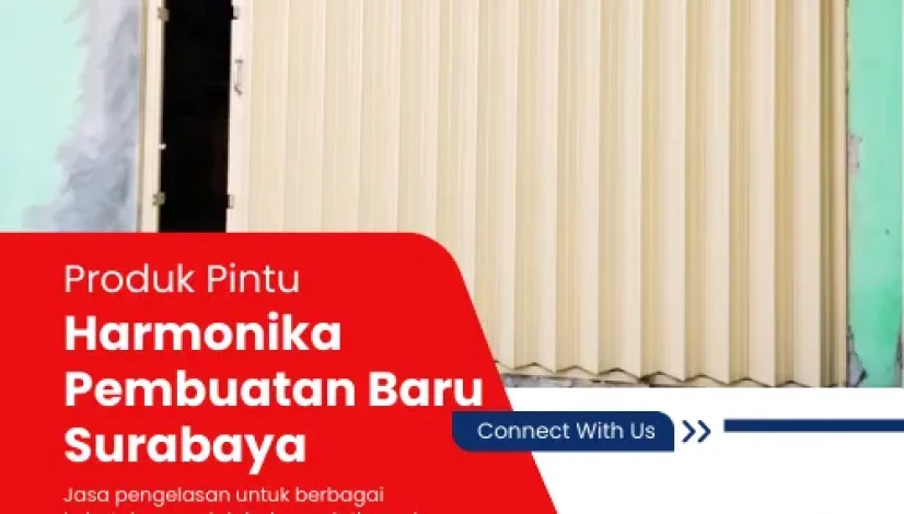 Produk Pintu Harmonika Pembuatan Baru Surabaya